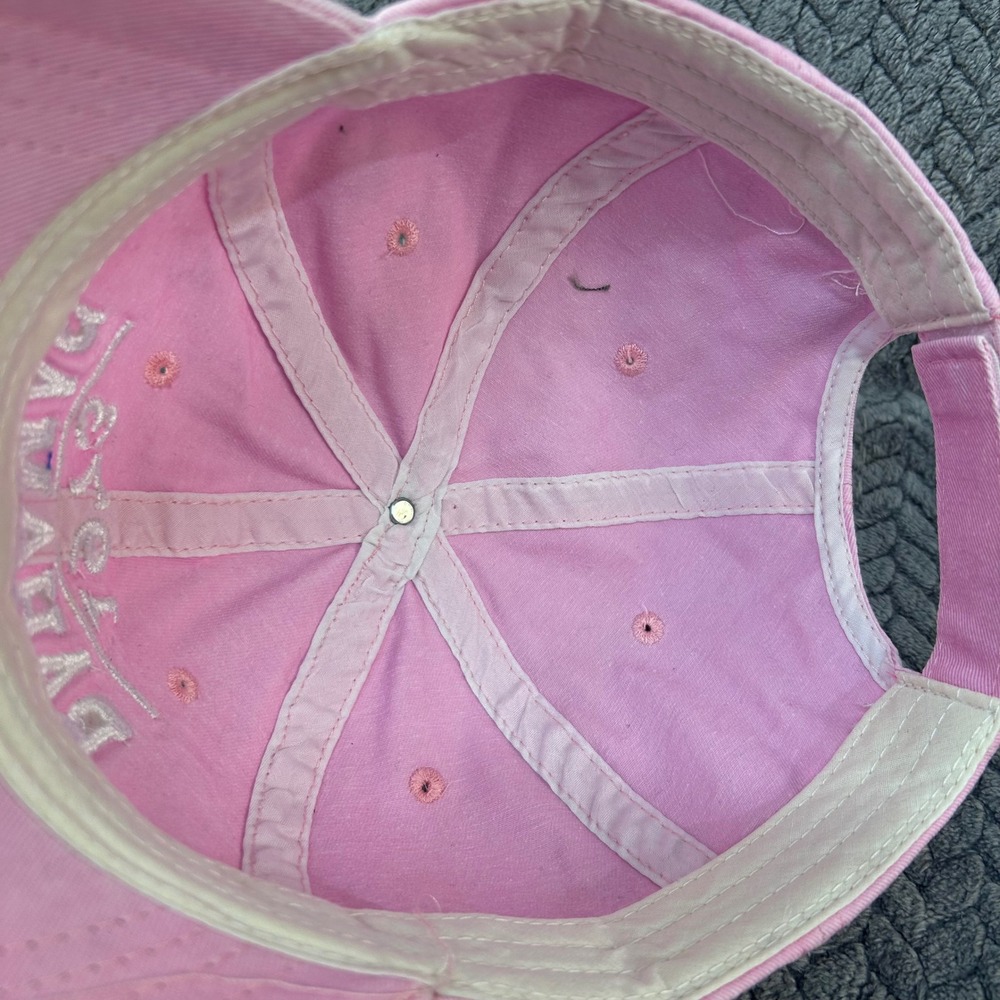 1973 Bahamas Nassau Womens Pink Unbranded Baseball Cap Souvenir Adjustable OSFM - Picture 3 of 5